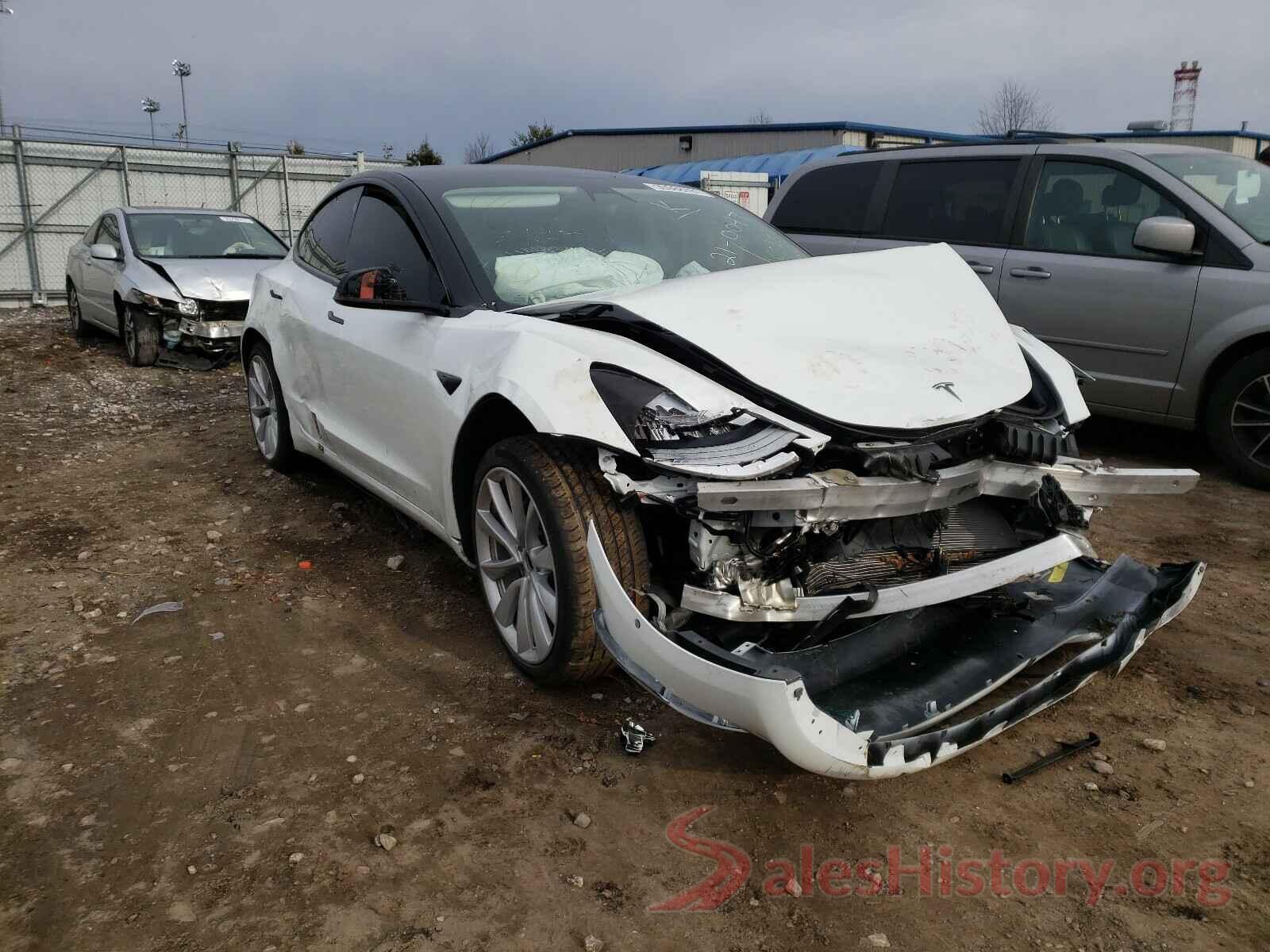 5YJ3E1EA7KF466468 2019 TESLA MODEL 3