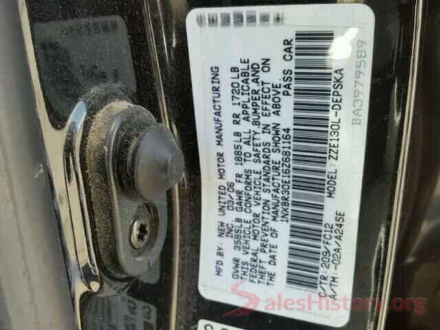 3VW2B7AJ3JM213569 2006 TOYOTA COROLLA