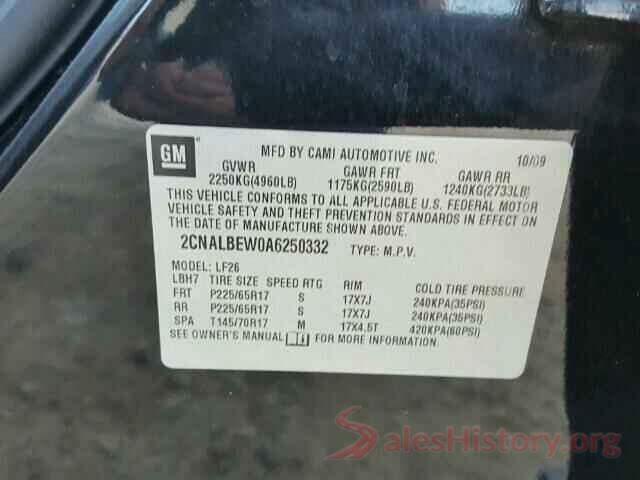 5YJ3E1EA5JF059053 2010 CHEVROLET EQUINOX