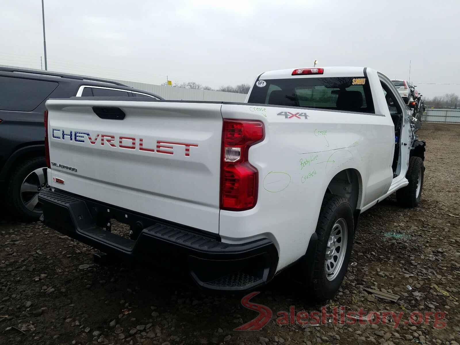 3GCNYAEF1LG139216 2020 CHEVROLET SILVERADO