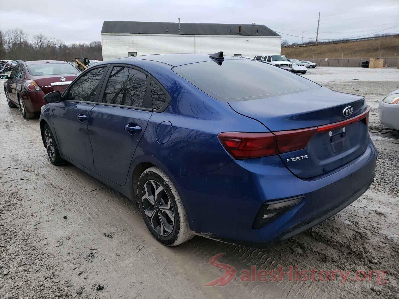 3KPF24AD6KE120182 2019 KIA FORTE