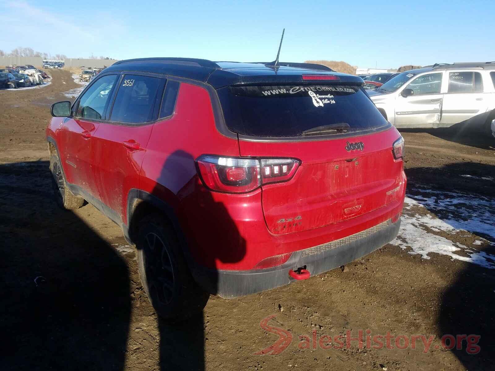 3C4NJDDBXKT766538 2019 JEEP COMPASS