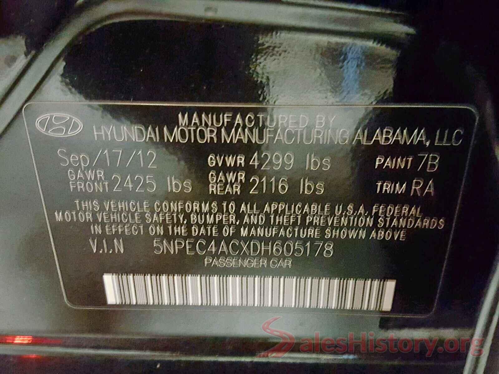 JM3KFBCM5M0329288 2013 HYUNDAI SONATA