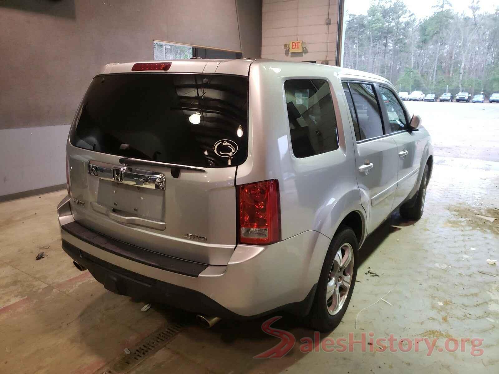 4S4BTGLD5M3187257 2014 HONDA PILOT