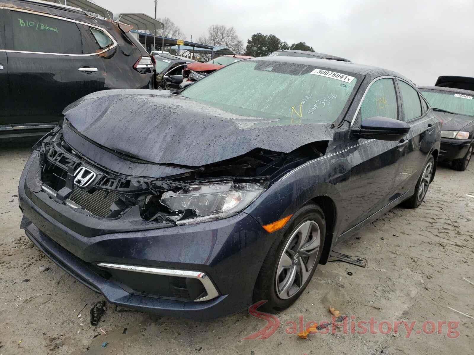 2HGFC2F65KH583366 2019 HONDA CIVIC