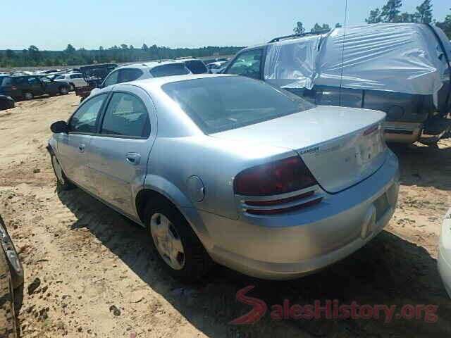 5XXGT4L31JG222971 2004 DODGE STRATUS