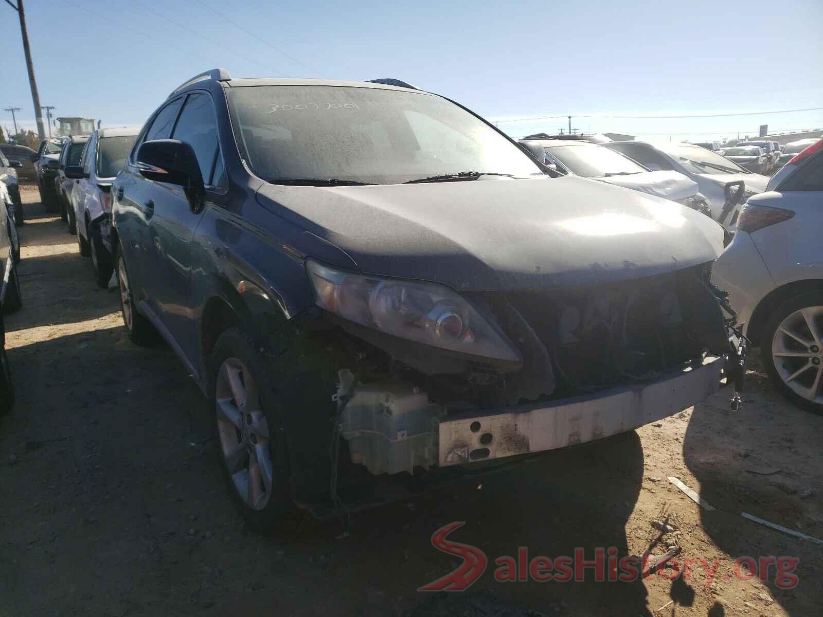 4S4WMALD0L3454105 2010 LEXUS RX350