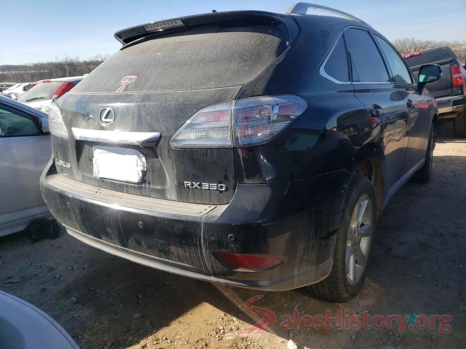 4S4WMALD0L3454105 2010 LEXUS RX350