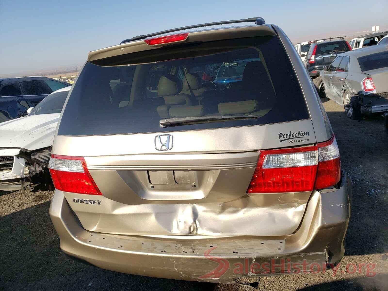 5NPD84LF8JH317823 2006 HONDA ODYSSEY