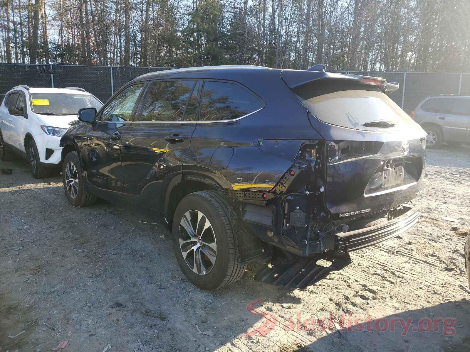 5TDGZRBH9LS027310 2020 TOYOTA HIGHLANDER