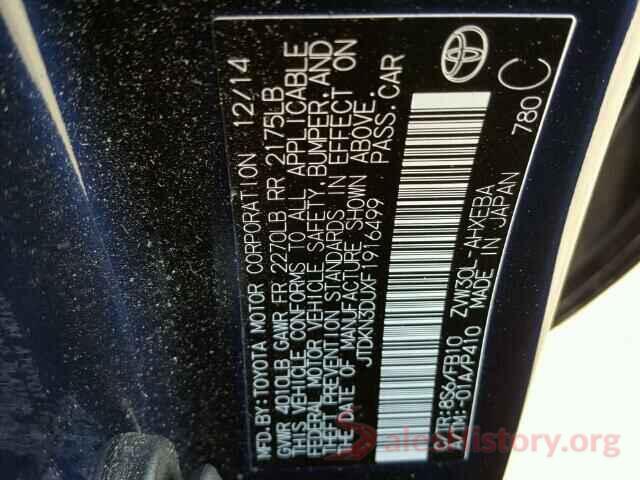 5TDKK3DC2GS714969 2015 TOYOTA PRIUS