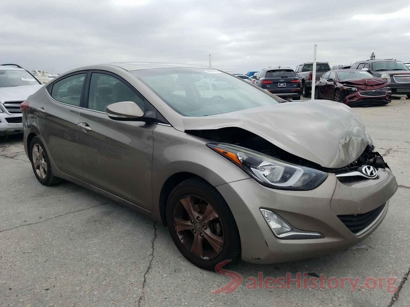 5NPDH4AEXGH672124 2016 HYUNDAI ELANTRA