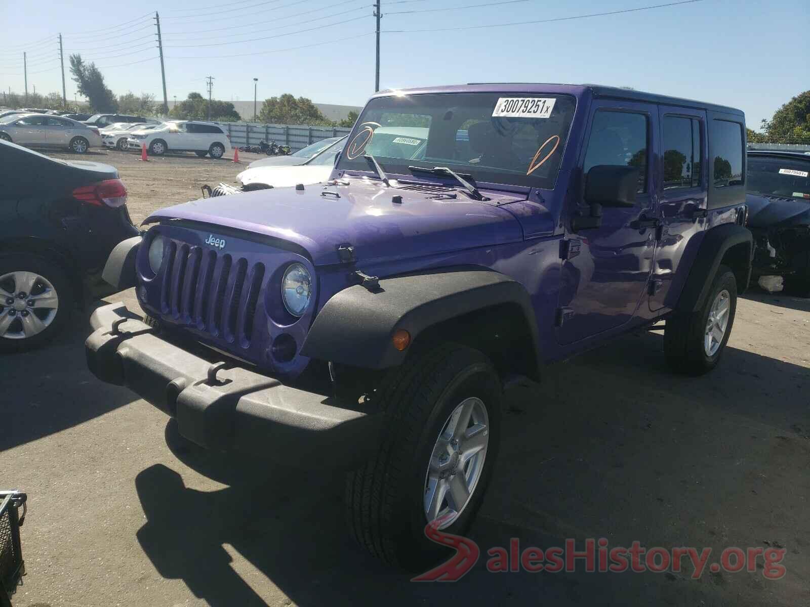 1C4BJWDG7HL607989 2017 JEEP WRANGLER