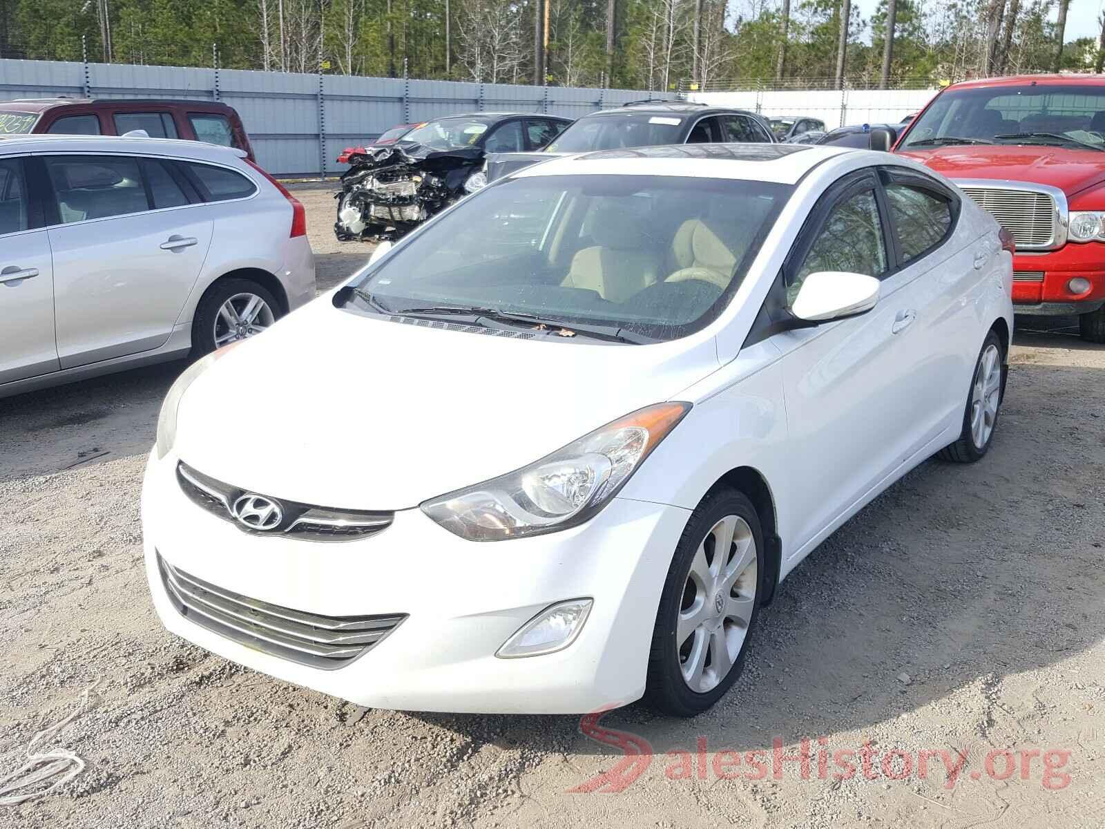 3KPFK4A77HE040893 2011 HYUNDAI ELANTRA