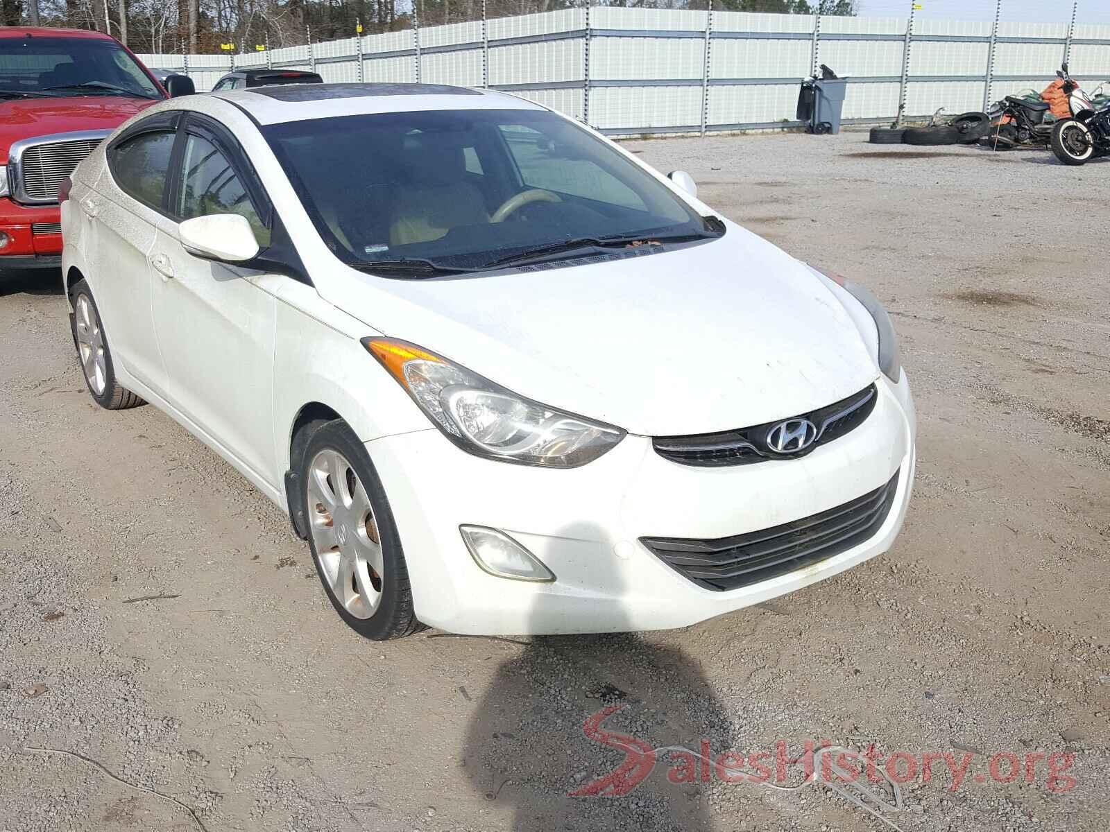 3KPFK4A77HE040893 2011 HYUNDAI ELANTRA