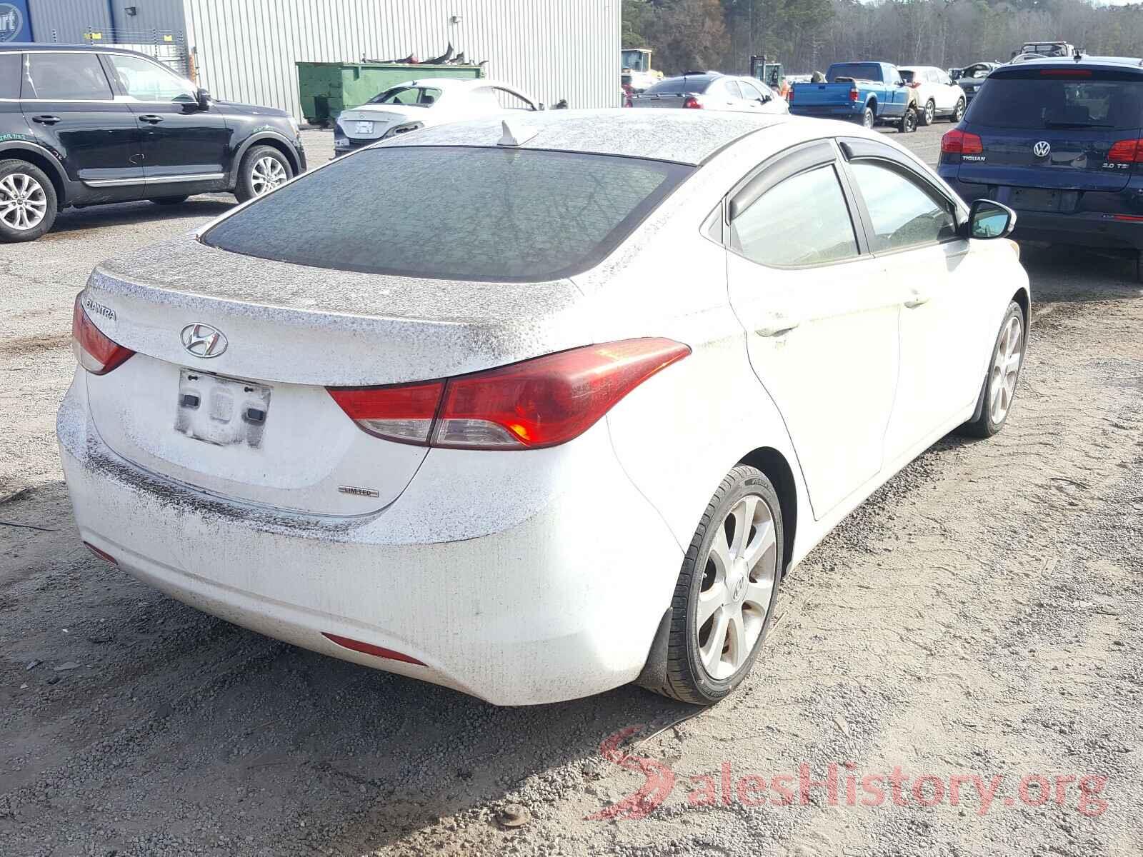 3KPFK4A77HE040893 2011 HYUNDAI ELANTRA