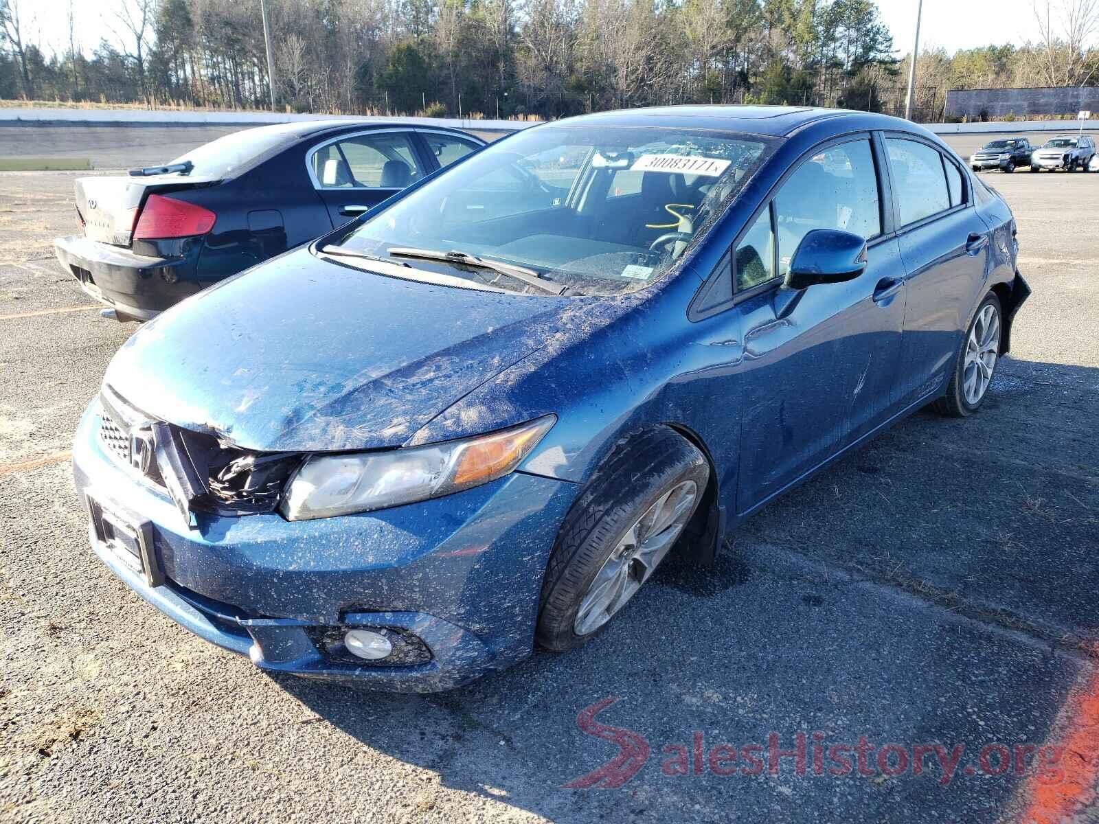 3MYDLBYV5JY317804 2012 HONDA CIVIC