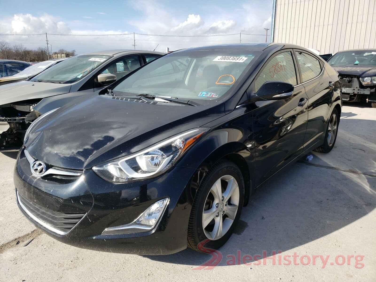 KMHDH4AE7GU530248 2016 HYUNDAI ELANTRA