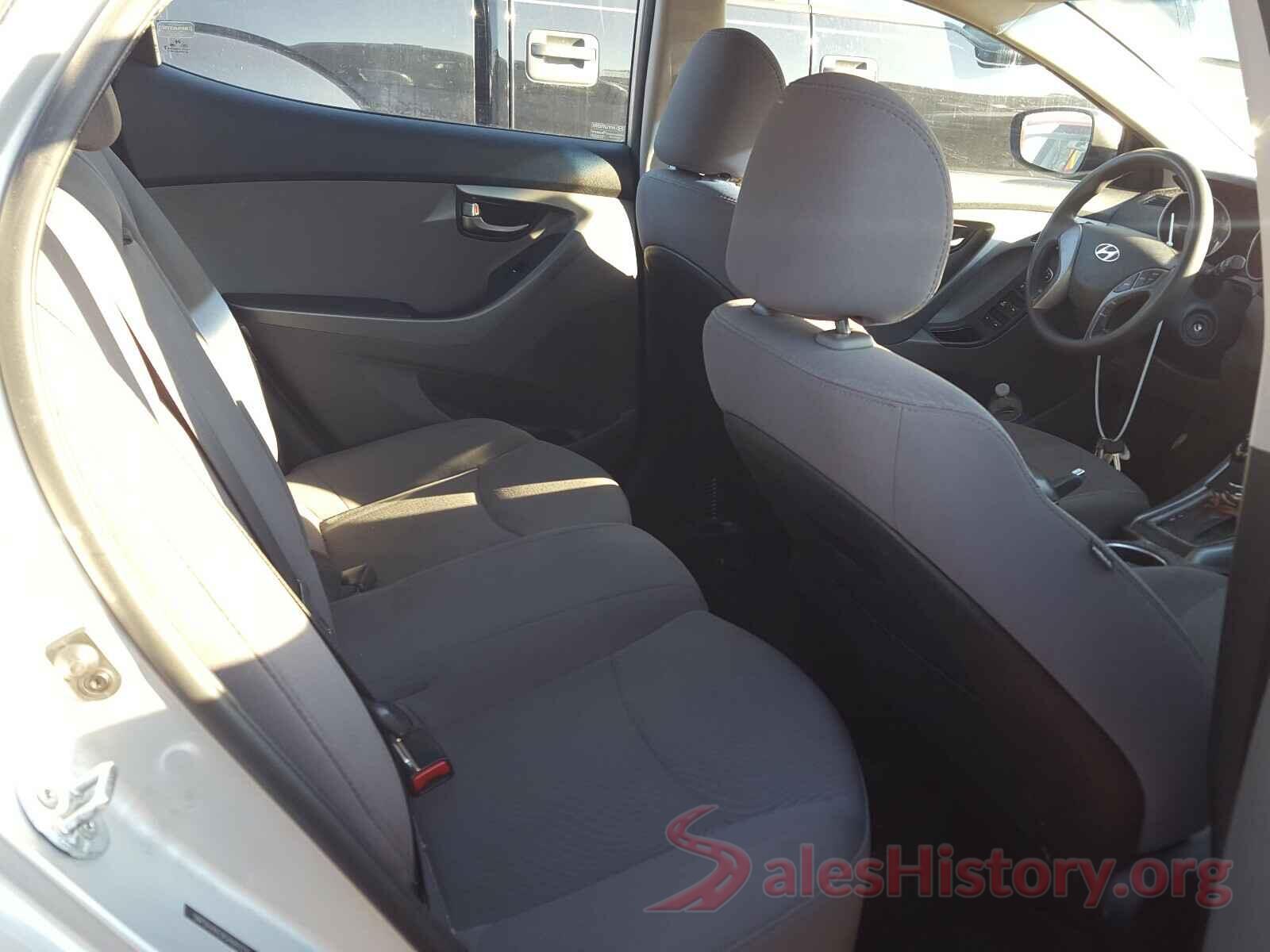 5NPDH4AE9GH681056 2016 HYUNDAI ELANTRA