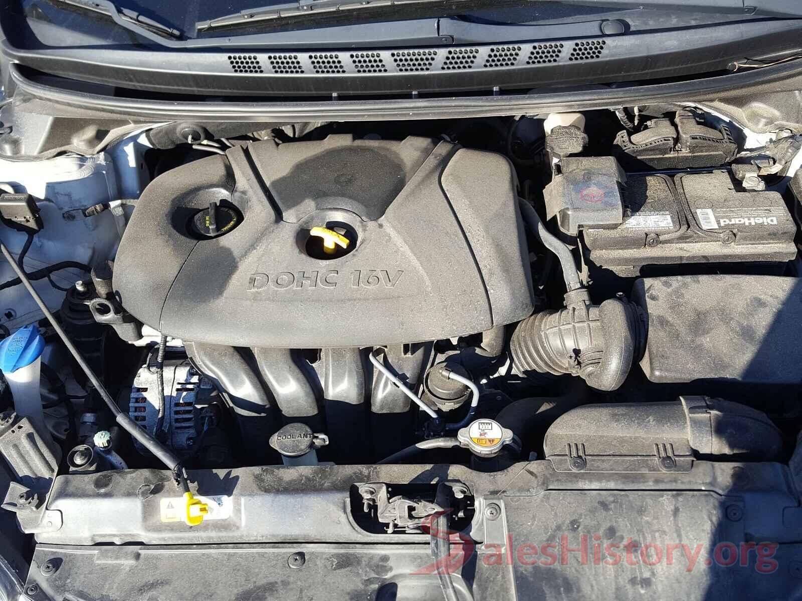 5NPDH4AE9GH681056 2016 HYUNDAI ELANTRA