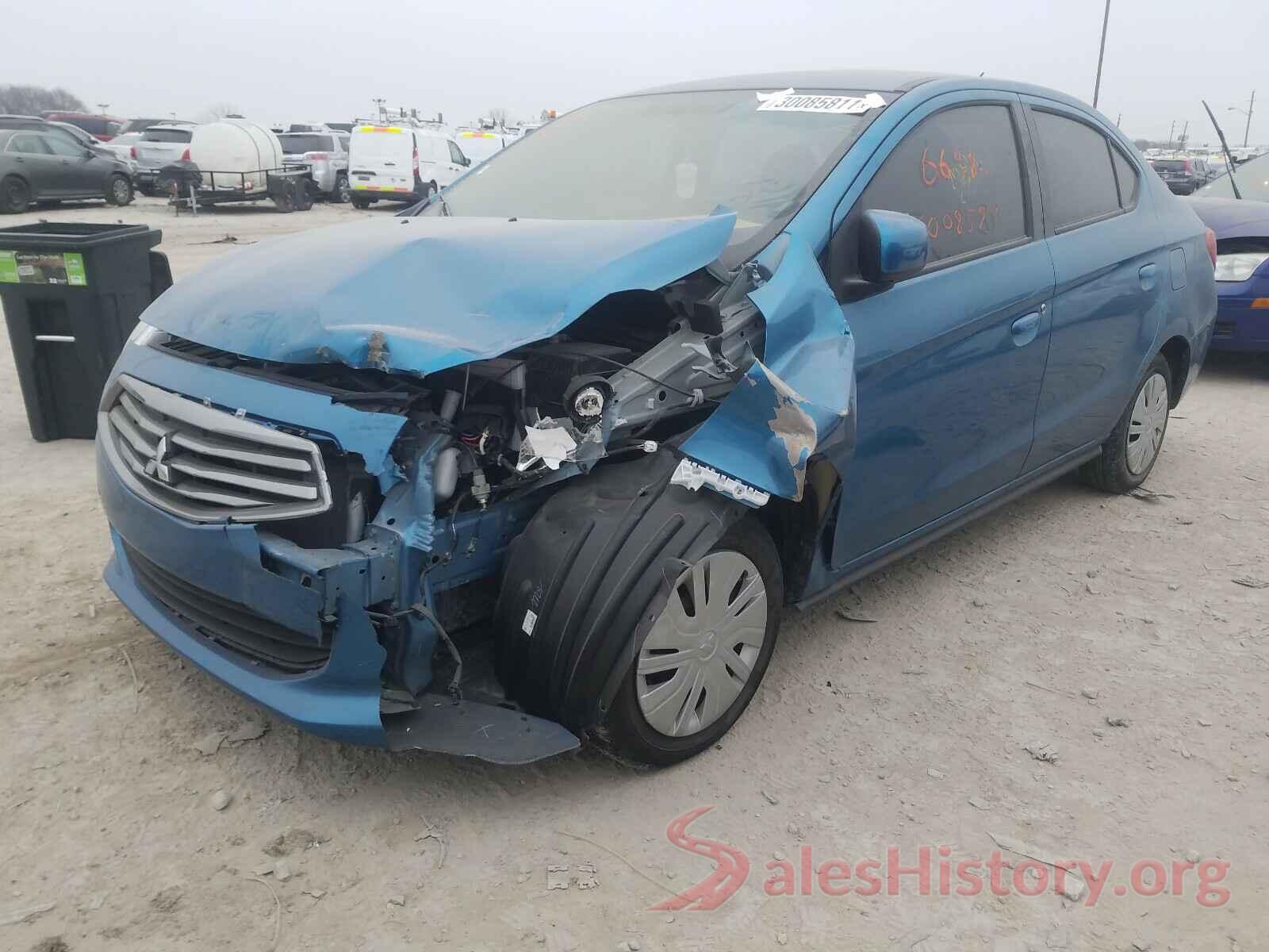 ML32F3FJ0KHF12294 2019 MITSUBISHI MIRAGE