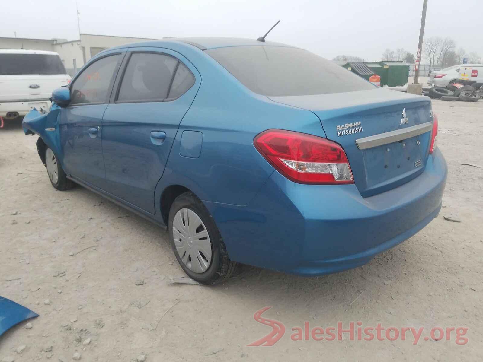 ML32F3FJ0KHF12294 2019 MITSUBISHI MIRAGE