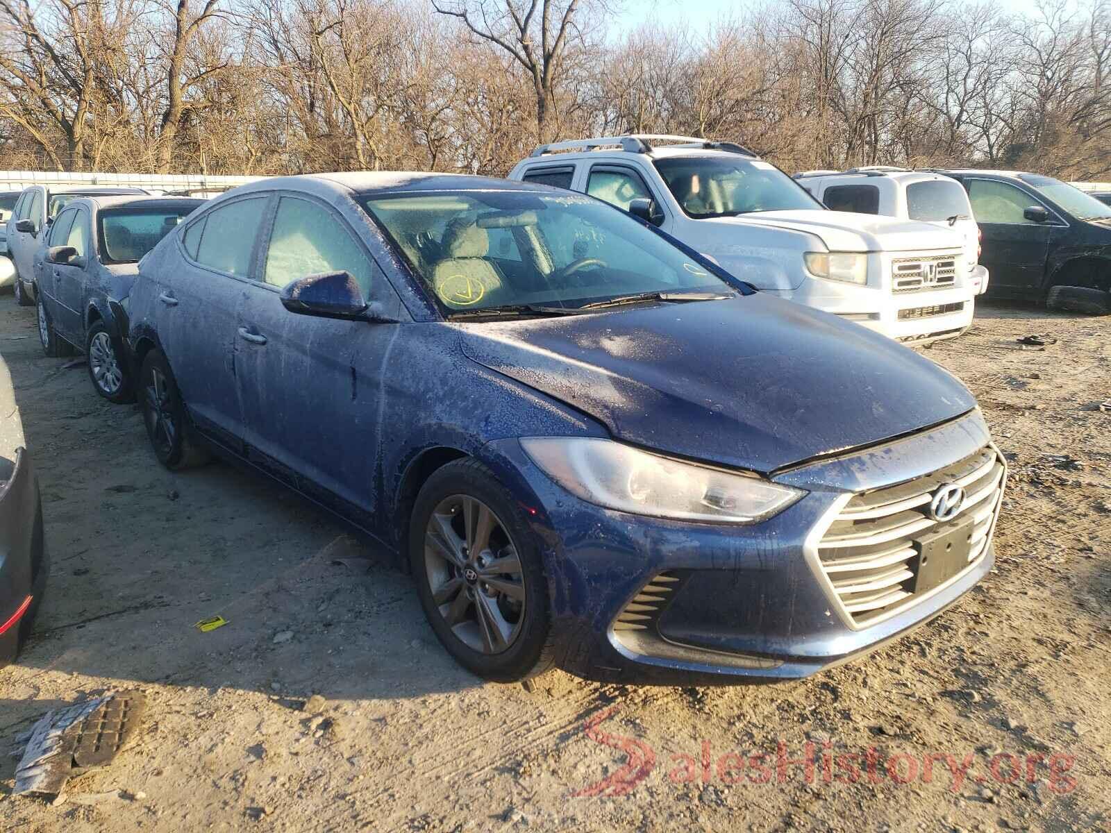 5NPD84LF6HH185512 2017 HYUNDAI ELANTRA