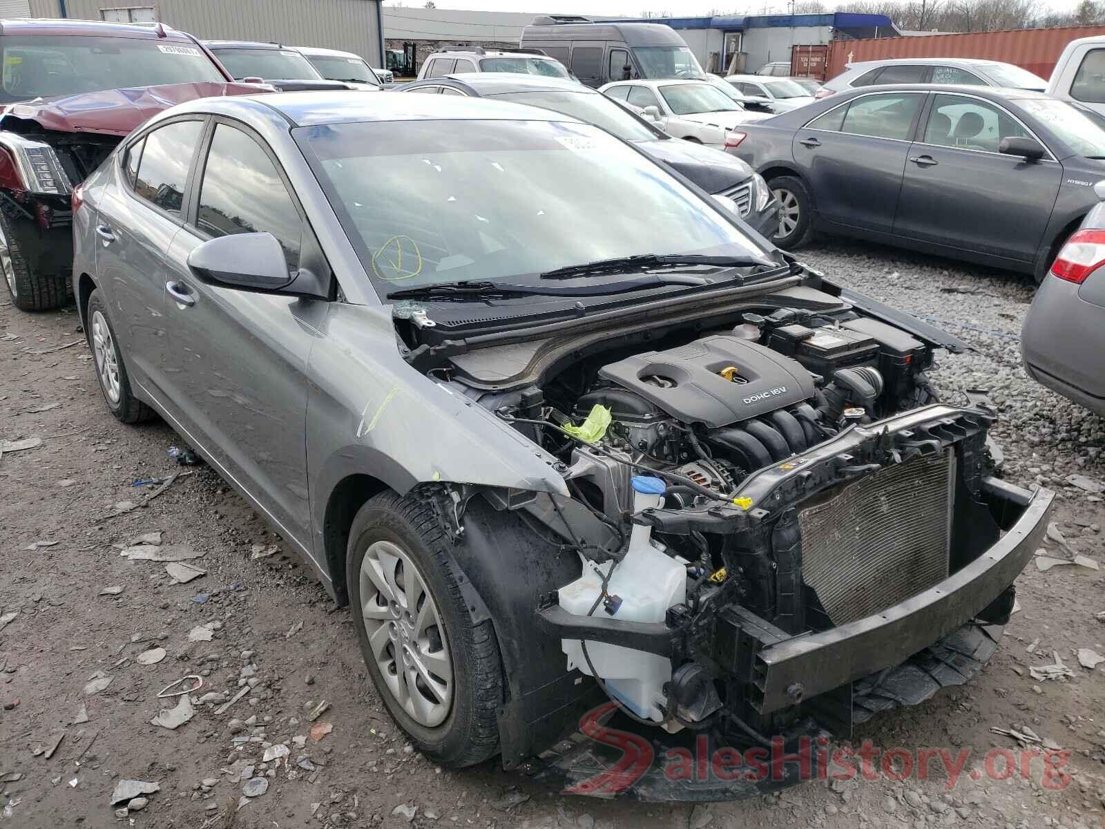 KMHD74LF0JU466151 2018 HYUNDAI ELANTRA