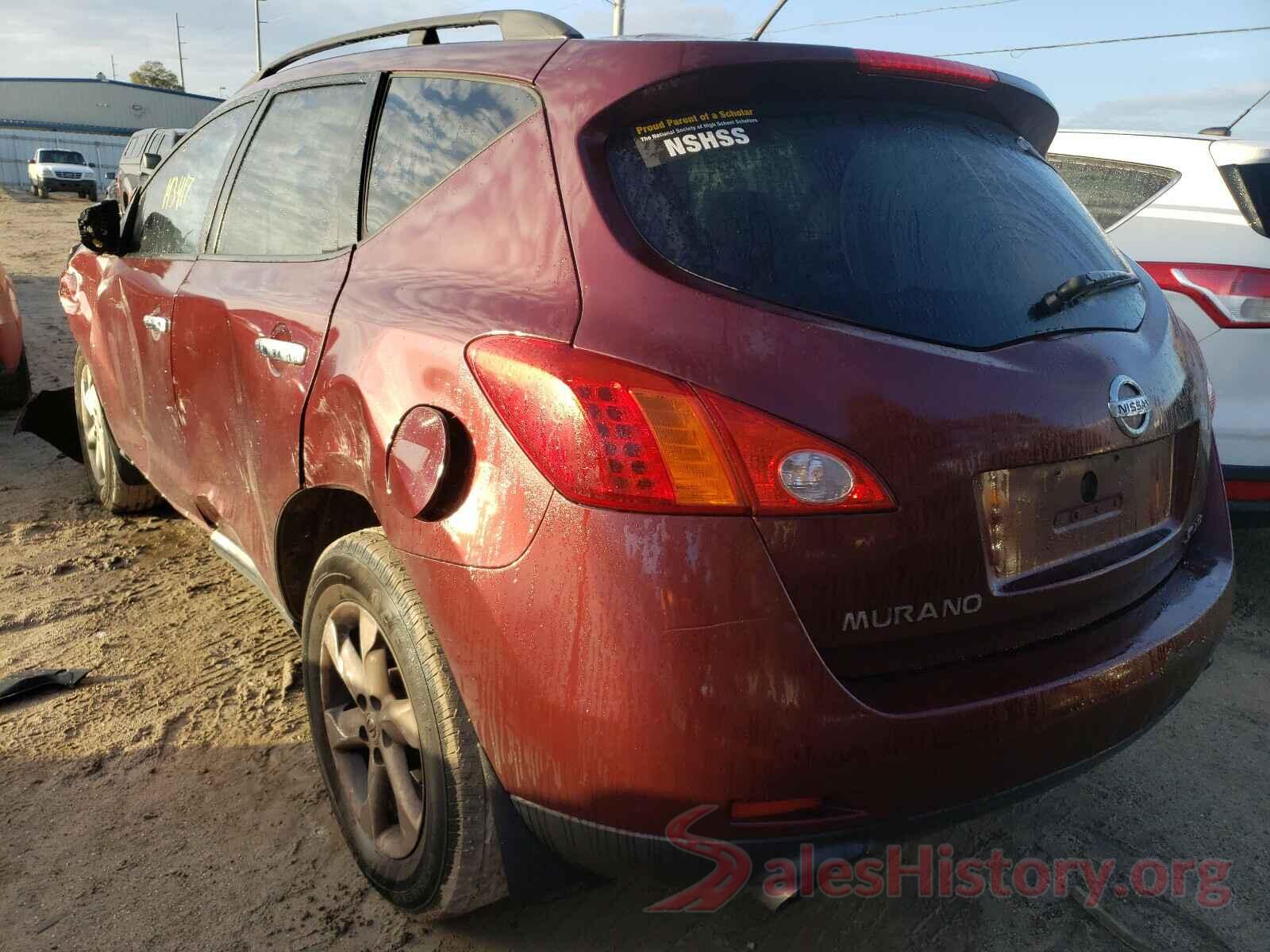 JTMBFREV3GJ095481 2009 NISSAN MURANO