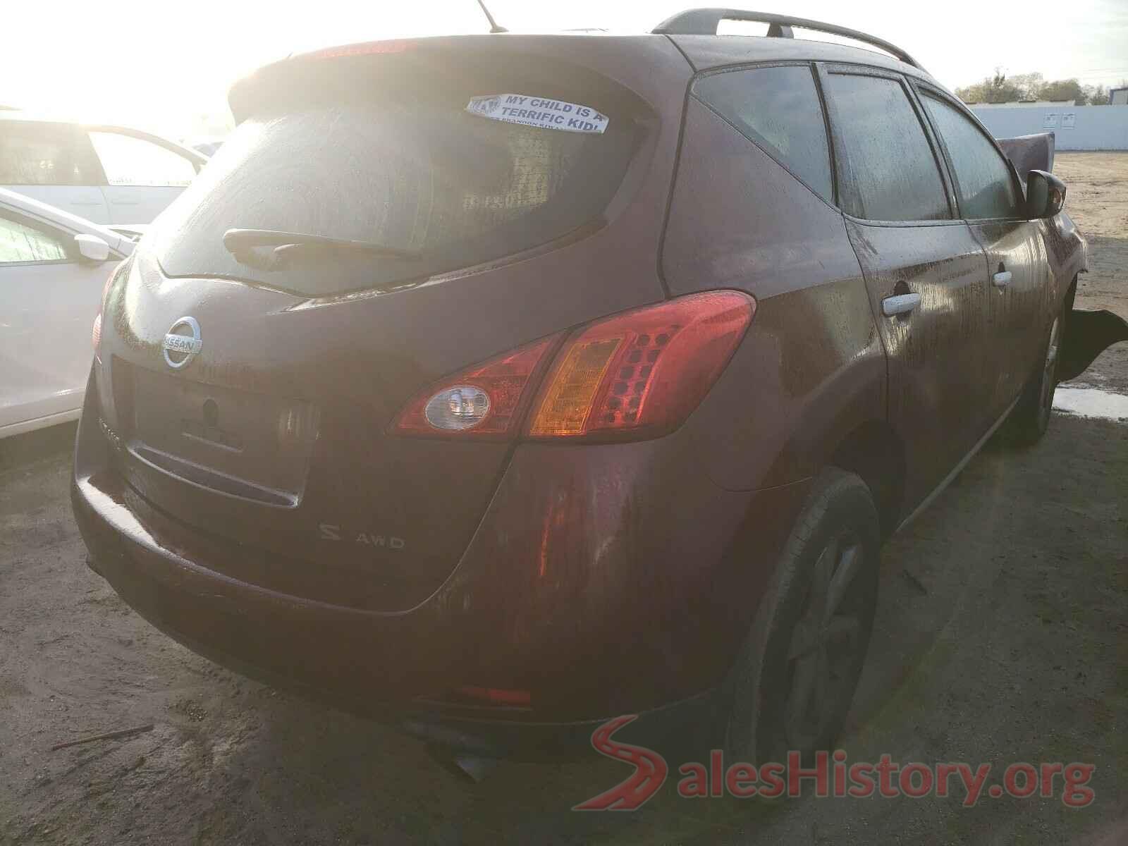 JTMBFREV3GJ095481 2009 NISSAN MURANO