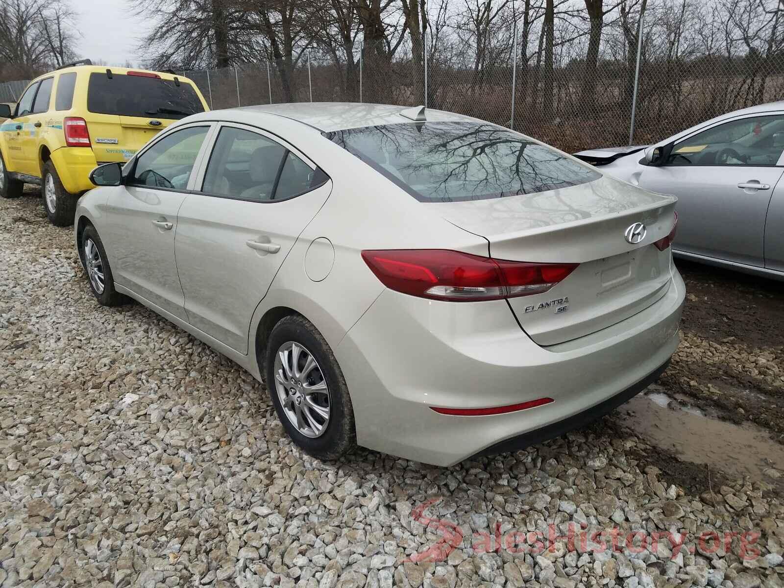 KMHD74LF6HU075631 2017 HYUNDAI ELANTRA