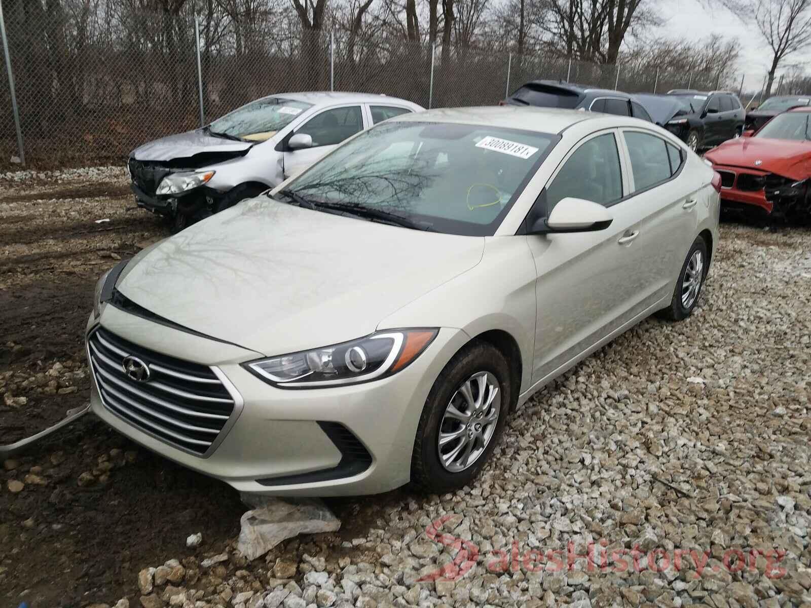 KMHD74LF6HU075631 2017 HYUNDAI ELANTRA