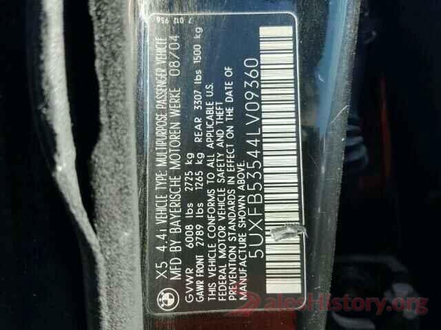 1FTEW1C82GFC96688 2004 BMW X5