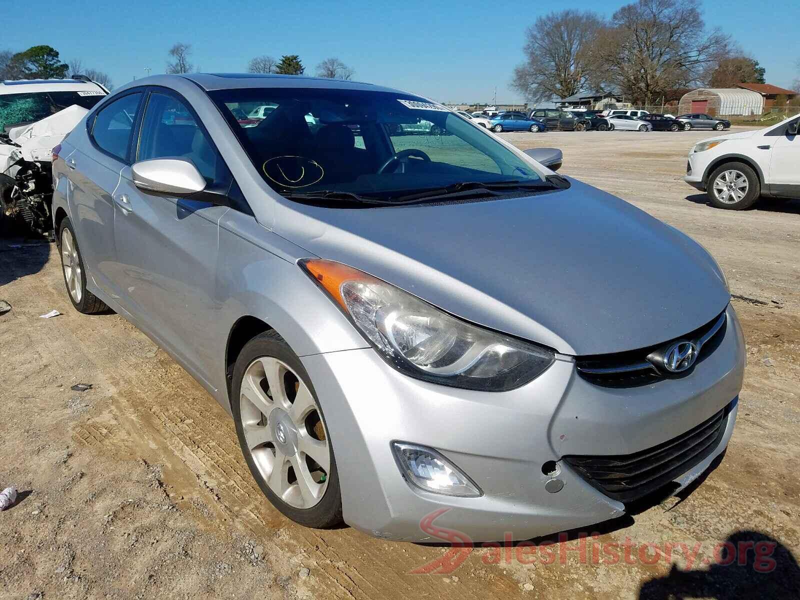 5TFRX5GN7JX103782 2011 HYUNDAI ELANTRA