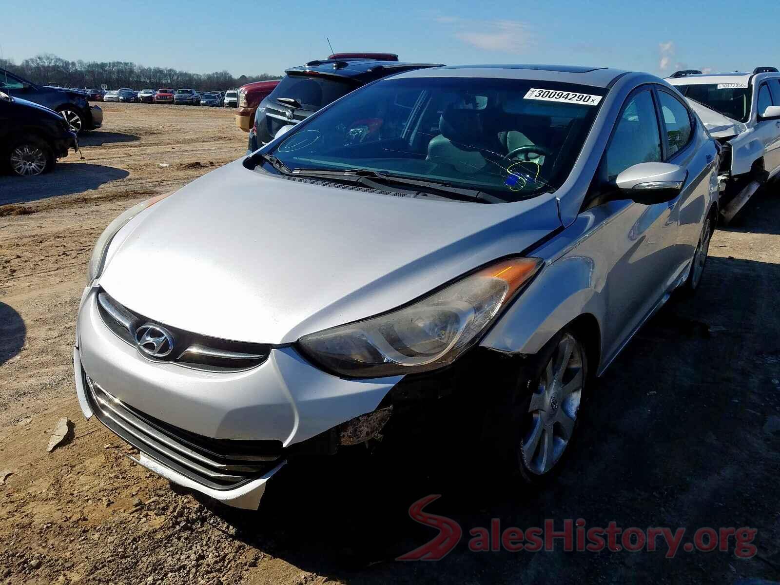 5TFRX5GN7JX103782 2011 HYUNDAI ELANTRA