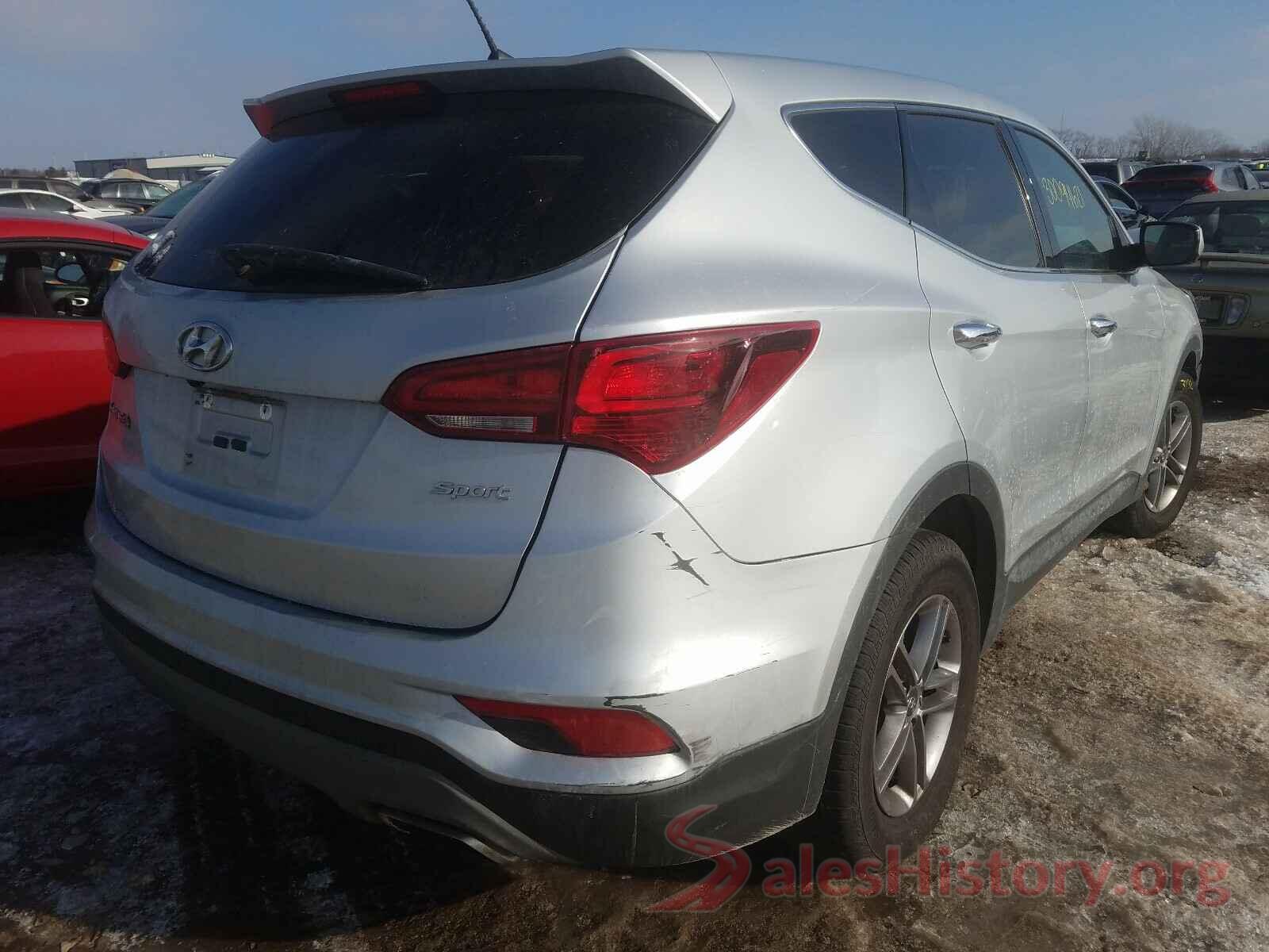 5XYZT3LB6JG559383 2018 HYUNDAI SANTA FE