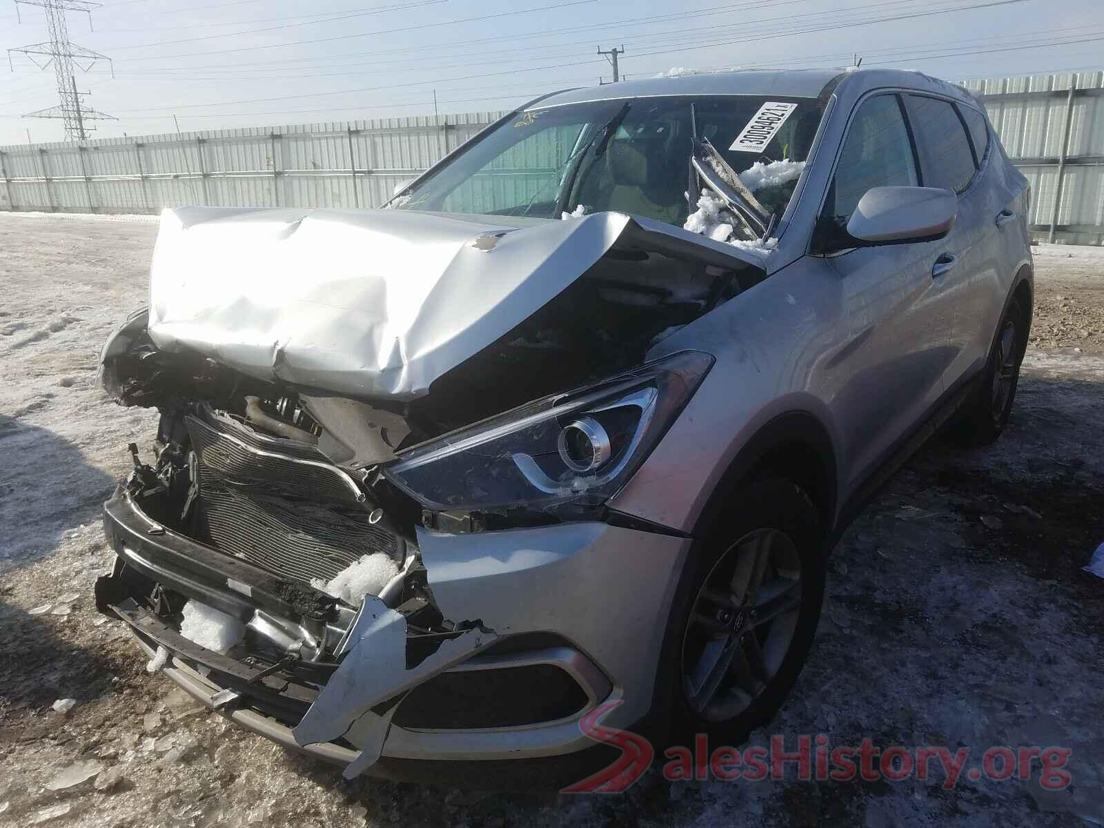 5XYZT3LB6JG559383 2018 HYUNDAI SANTA FE