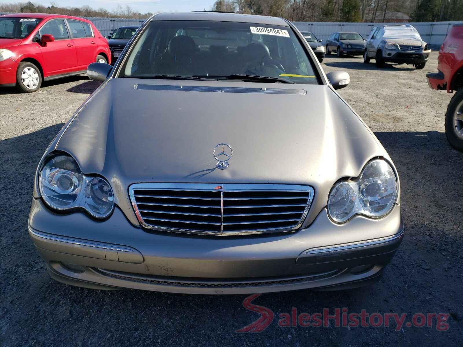 5YFBURHE1JP798789 2004 MERCEDES-BENZ C CLASS