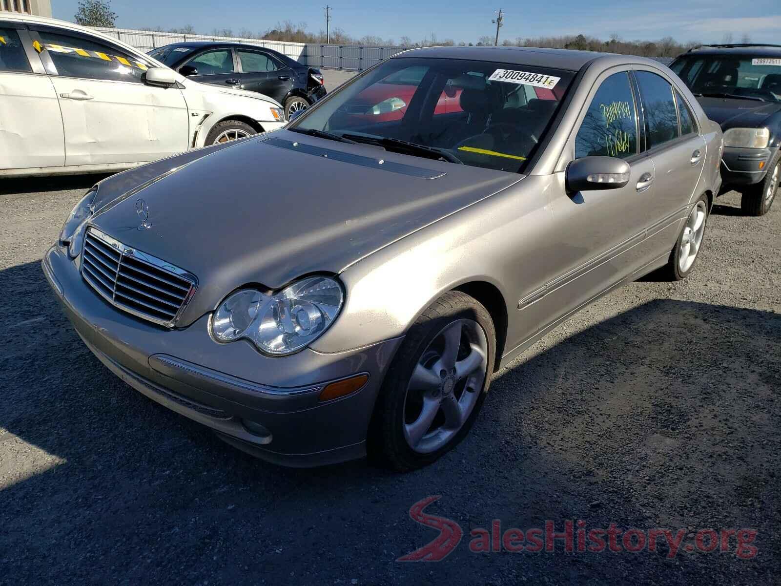 5YFBURHE1JP798789 2004 MERCEDES-BENZ C CLASS