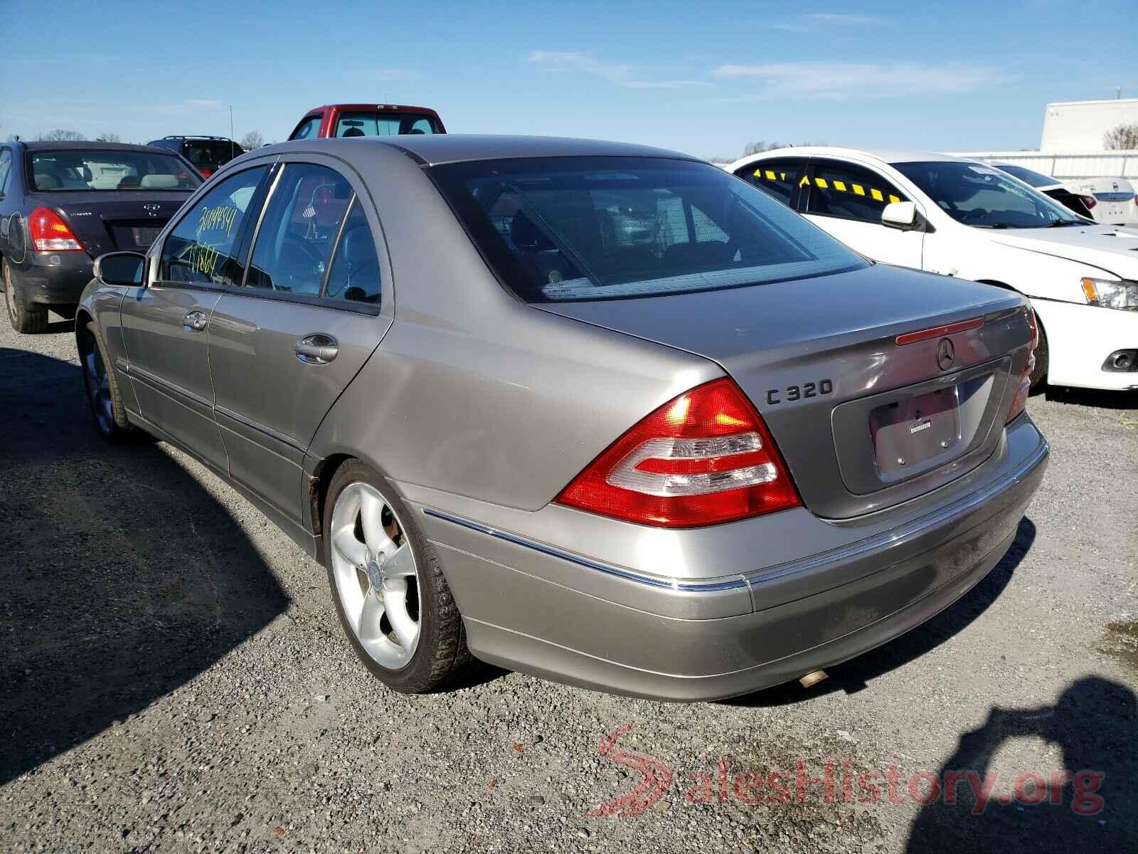 5YFBURHE1JP798789 2004 MERCEDES-BENZ C CLASS