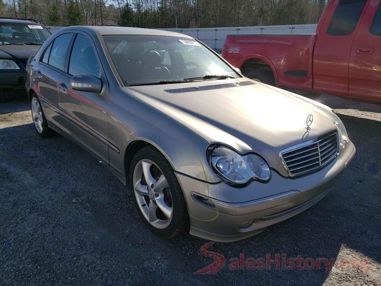 5YFBURHE1JP798789 2004 MERCEDES-BENZ C CLASS