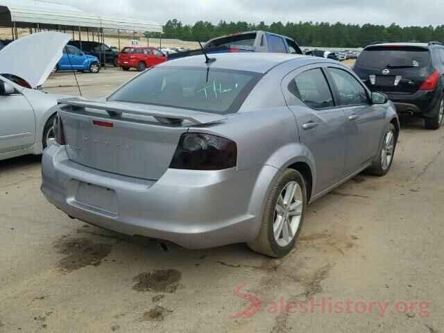 1C4RJEAGXKC672744 2013 DODGE AVENGER