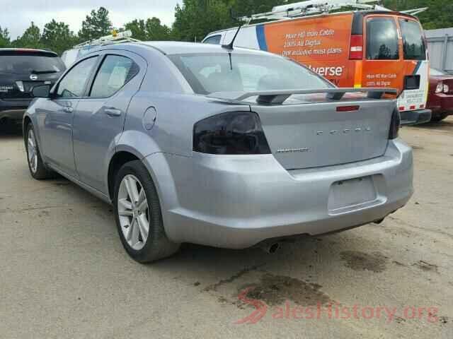 1C4RJEAGXKC672744 2013 DODGE AVENGER