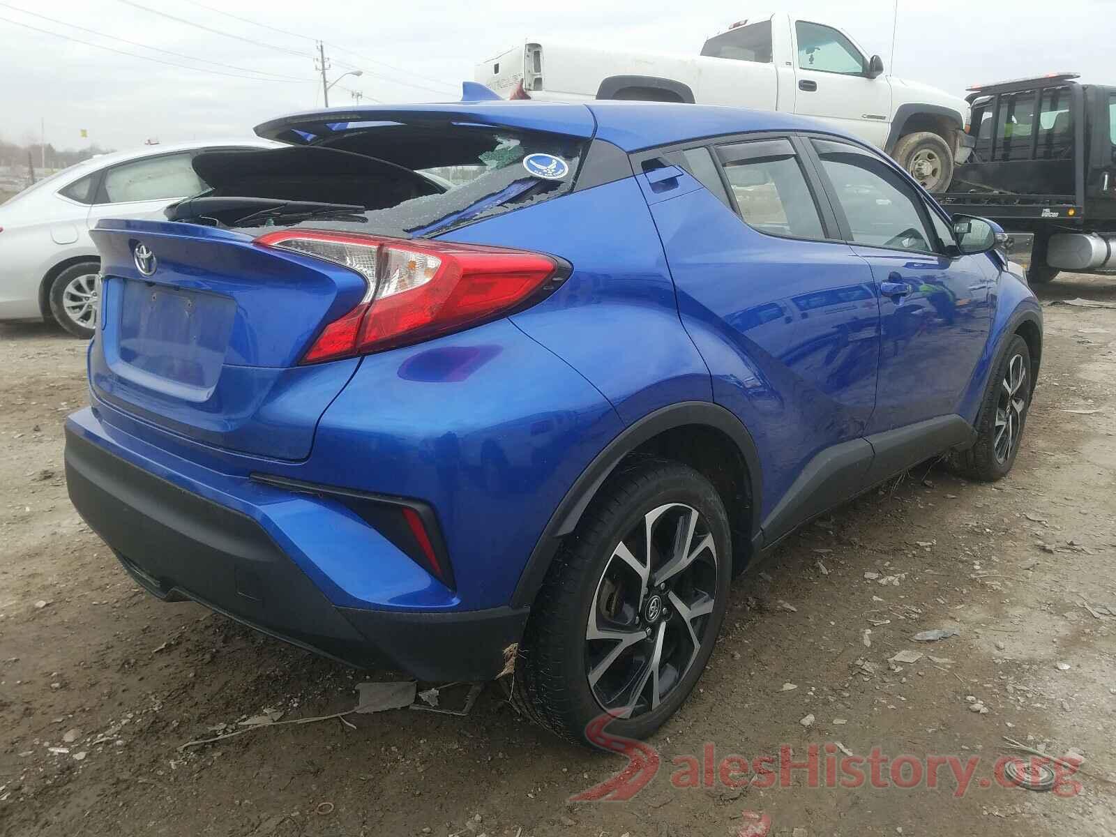 NMTKHMBX6JR043418 2018 TOYOTA C-HR