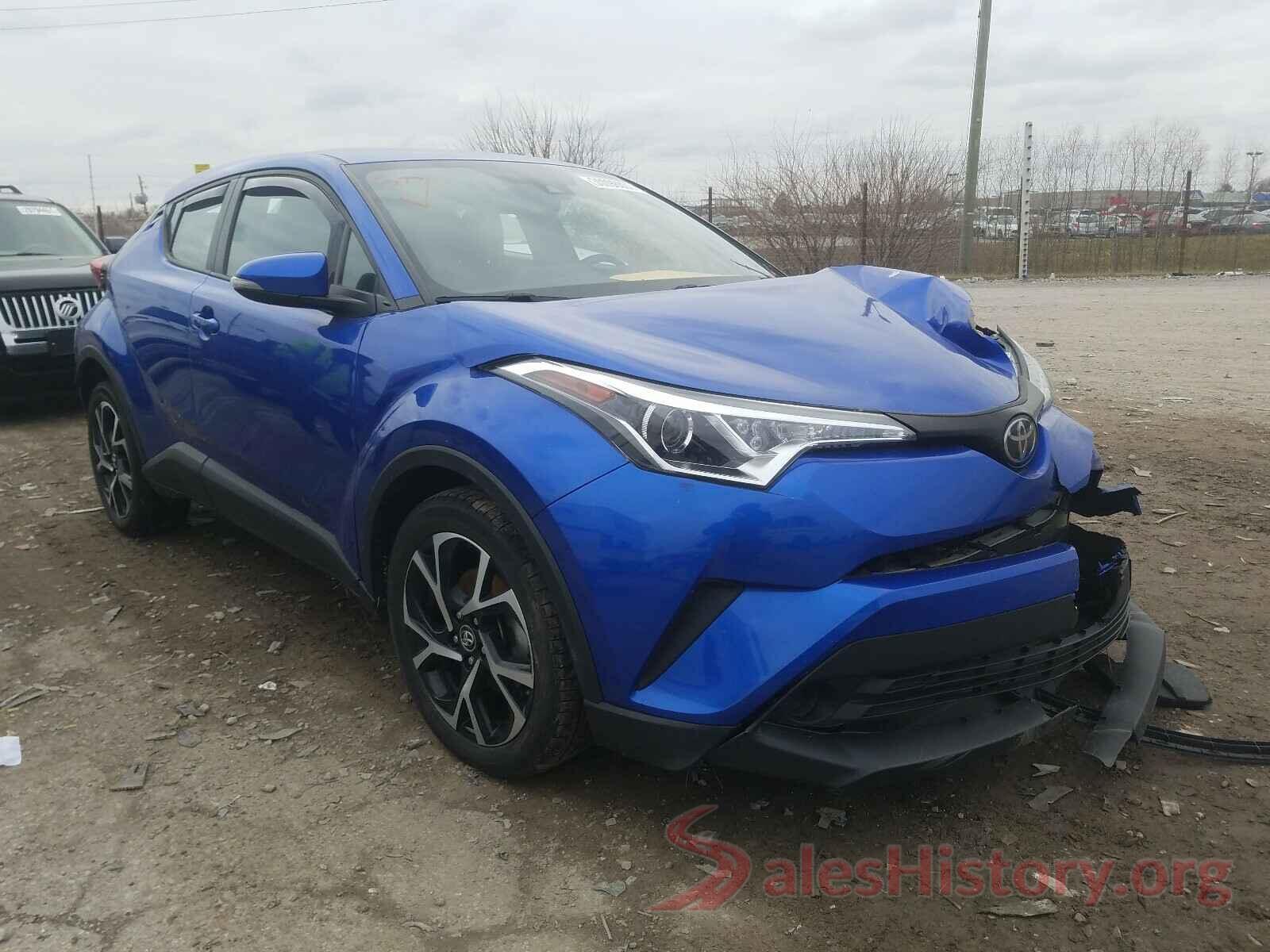 NMTKHMBX6JR043418 2018 TOYOTA C-HR