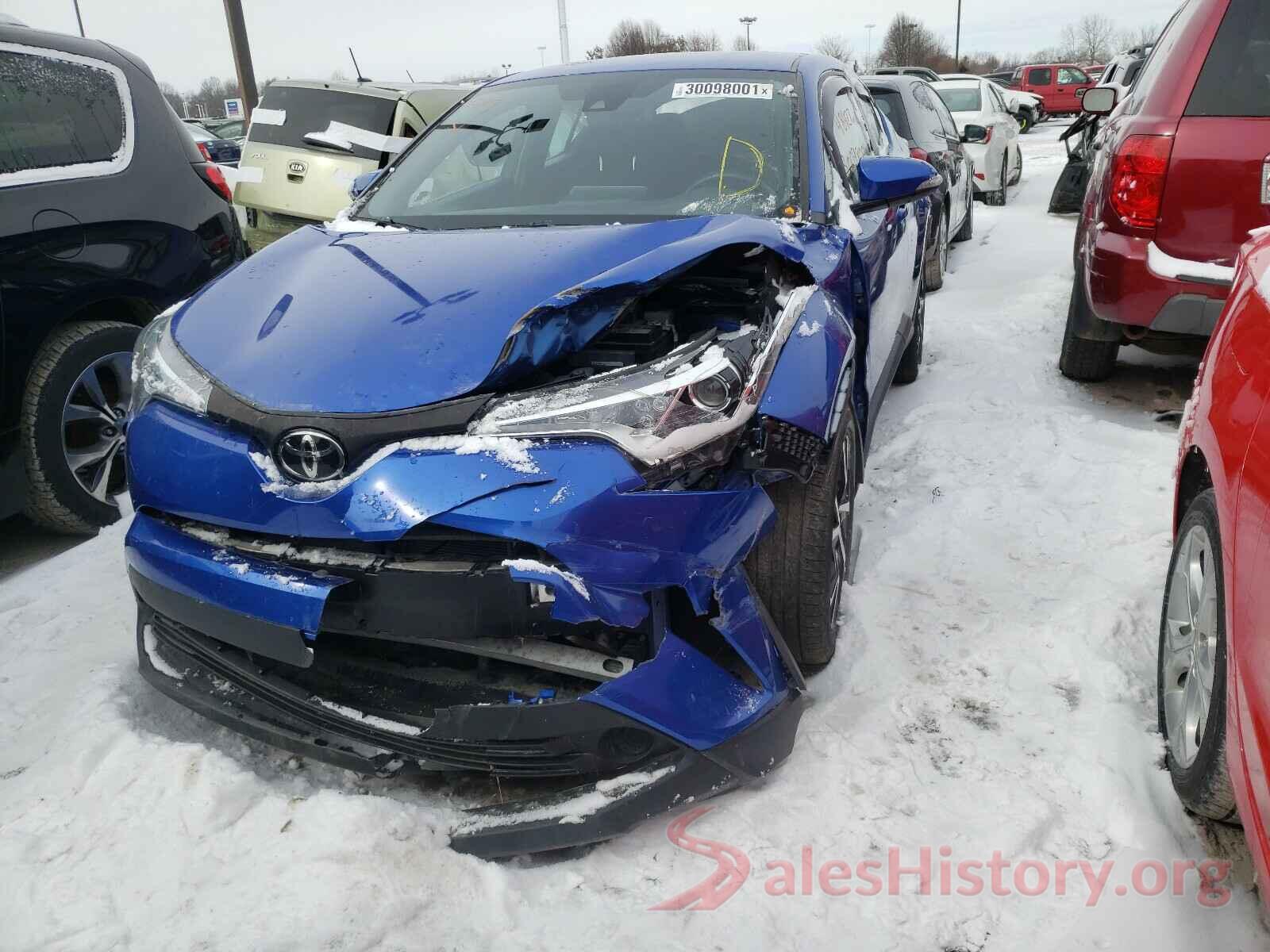 NMTKHMBX6JR043418 2018 TOYOTA C-HR