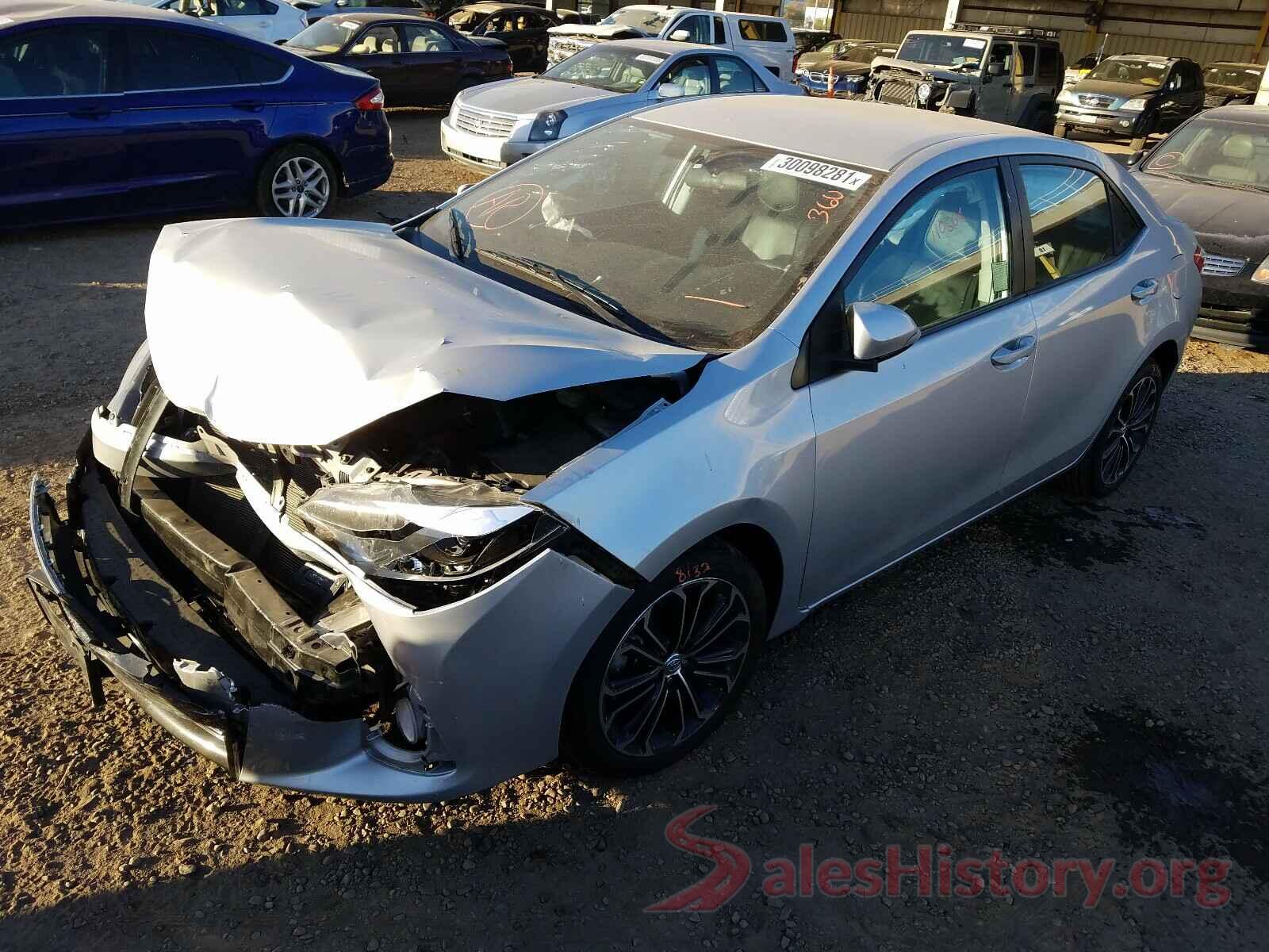 5YFBURHE9GP567146 2016 TOYOTA COROLLA