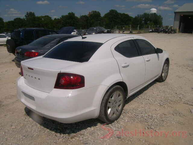 KNDJP3A50G7247855 2012 DODGE AVENGER