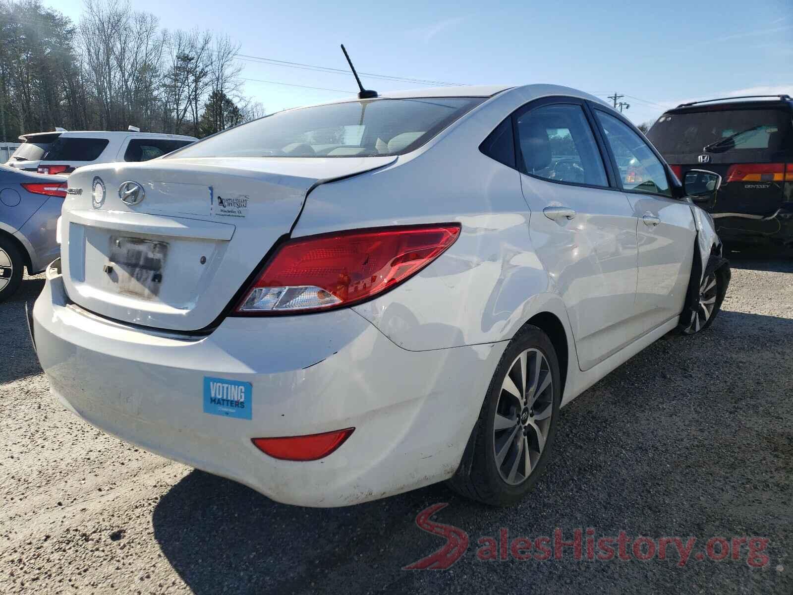 KMHCT4AE3HU359686 2017 HYUNDAI ACCENT