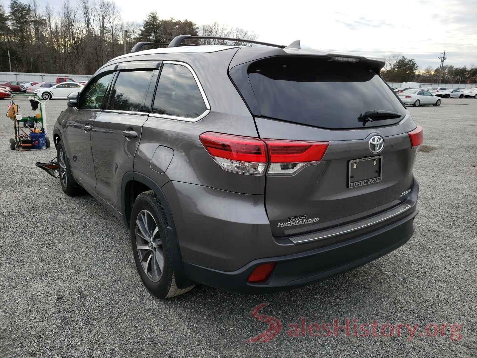 5TDJZRFH4JS561733 2018 TOYOTA HIGHLANDER